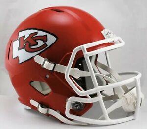 SAC NFL full size replica casque/ helmet Chiefs. – jacquesmoreausports