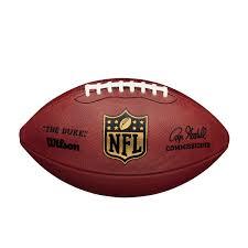 Wison NFL The Duke Ballon Officiel Cuir.