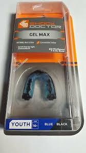 PROTECTEURS BUCCAUX SD GEL MAX BLEU/NOIR JEUNE/YOUTH.