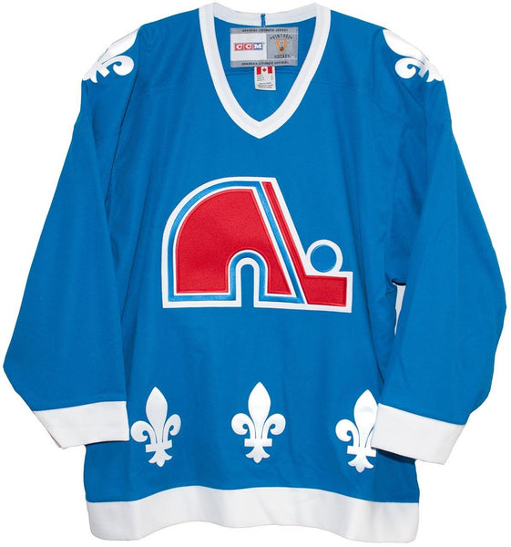 CCM maillot Nordiques de Québec.