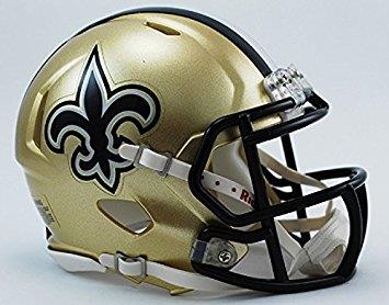 Mini casque de football New Orleans Saints