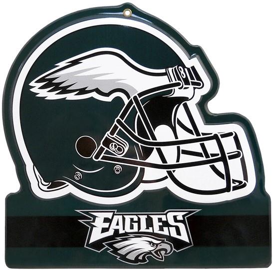NFL metal helmet Eagles..8'' x 8''
