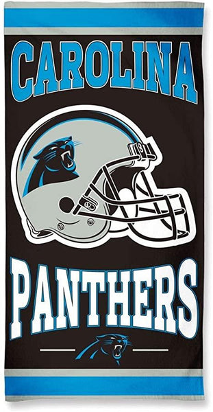 Sac nfl beach towel/serviette de plage 30x60 Panthers