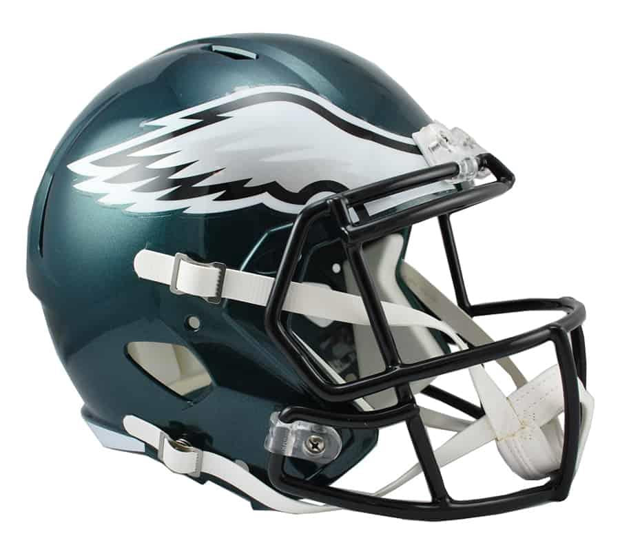 SAC NFL full size replica casque/ helmet Eagles.