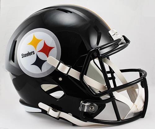 SAC NFL full size replica casque/ helmet Steelers.