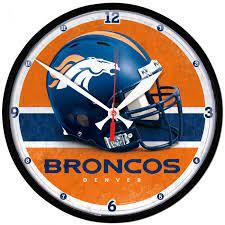 NFL Horloge/Clock BRONCOS.