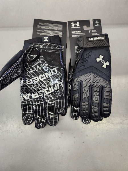 BARNETT FRG-02 Gants Receveur Football Américain – Souples, Grip Clarino & Protection Renforcée, Gris